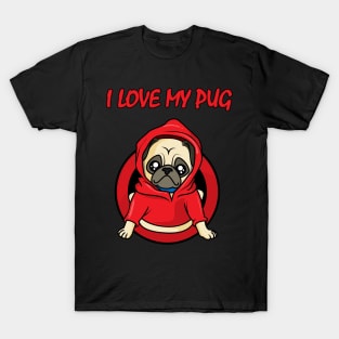 I love my Pug T-Shirt